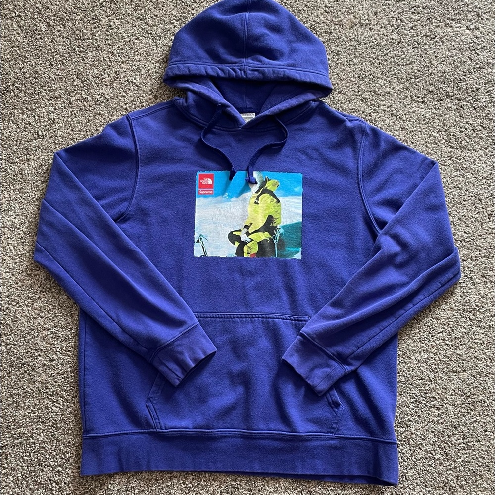 North face supreme hoodie